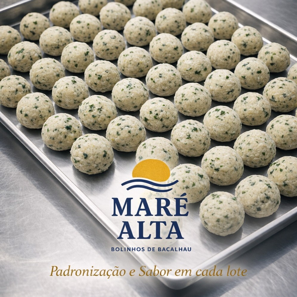 Bolinhos de bacalhau com molho e limão